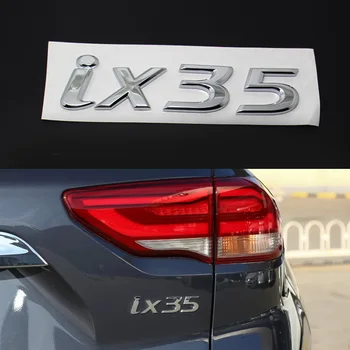 Для Hyundai ix35 Эмблема, наклейка с логотипом, задний багажник, шильдик, автомобильные наклейки
