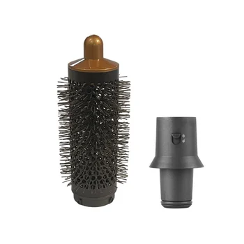 Цилиндрическая расческа и адаптер для стайлера Dyson Airwrap / Сверхзвукового фена, аксессуары для укладки волос, золотисто-серый