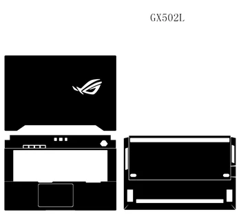 Кожаные Наклейки для Ноутбука ASUS ROG Zephyrus GX502L Laptop Carbon fiber Vinyl Protection