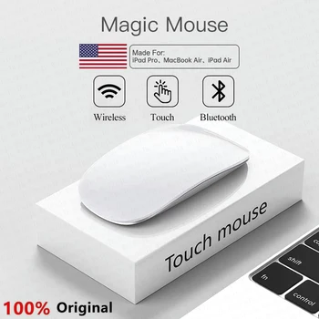 Для Apple Оригинальная беспроводная сенсорная мышь Magic Mouse с поддержкой Bluetooth для мини-ноутбука Macbook Pro Air, планшетного ПК iPad, игровая эргономичная мышь