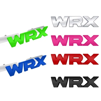 Значок С Логотипом WRX На Решетке Радиатора 3D Металлическая Эмблема Наклейка Для AWD Impreza Legacy WRC BRZ XV Forester Crosstrek Аксессуары Subaru