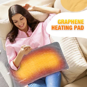 Графеновая грелка, Многофункциональное зимнее электрическое одеяло с подогревом, горячий компресс постоянной температуры, Физиотерапевтическое одеяло