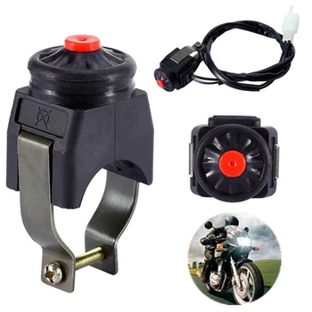 Универсальный выключатель выключения мотоцикла Красная кнопка звукового сигнала стартера Dirt Bike ATV UTV Dual Sport для 22-миллиметровых перекладин на руле