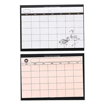 Настенный календарь-планировщик Ежемесячное Планирование Офисной бумаги Расписание Повестка Дня Год Доставки