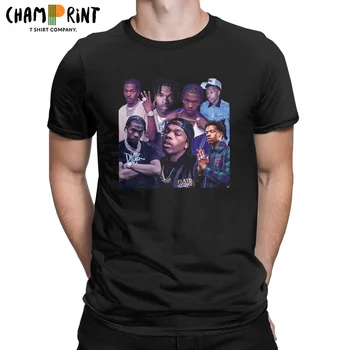 Креативные футболки хип-хоп рэпера Lil Baby для мужчин, футболки из 100% хлопка с круглым воротником, футболки с коротким рукавом, топы больших размеров