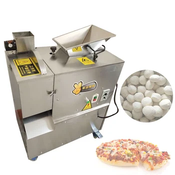 Коммерческая тестоделительная машина Электрическая машина для нарезки теста для пиццы и хлеба с регулируемым весом теста