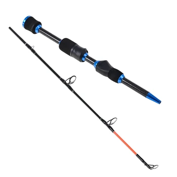 Твердая Подледная Удочка Подледная Удочка Blue 2 Carbon Ultralight Solid Hard Adjustable Raft Outdoor Fishing Ice Carving Rod