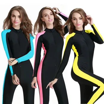 Новый модный цельный купальник, водолазный костюм с длинными рукавами, солнцезащитный костюм, женский костюм для подводного плавания, костюм медузы, серфинга