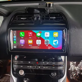 Автомобильная GPS-навигация Android для Jaguar XE XF XEL F-Pace 2016-2019 Мультимедийный плеер Авторадио Аудио Стерео Беспроводной Carplay