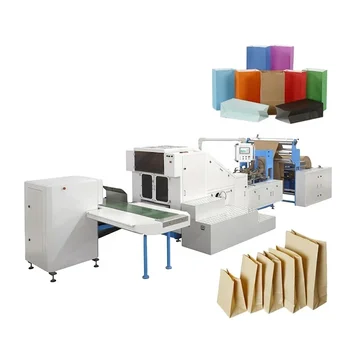 Автоматическая машина для изготовления бумажных полиэтиленовых пакетов Doypack Stand Up, Самоблокирующаяся машина для изготовления ламинированных пакетов для пищевых продуктов