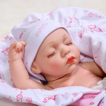 35 СМ Reborn Baby Dolls Реалистичная Младенческая Бебе, Пеленальное Одеяло, Силиконовая Водонепроницаемая Кукла, Возрожденная Игрушка для Девочек, Подарки Muñecas Reborn