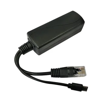 Разветвитель Micro-USB POE от 48 В до 5 В 2A/3A Источник питания Mini USB Национального стандарта для зарядки смартфона