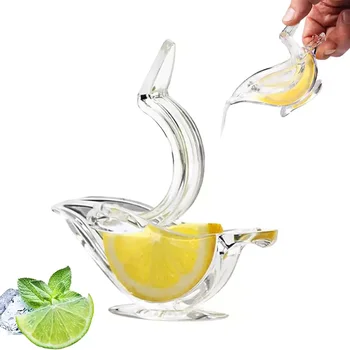 Стеклянный Акриловый Хрустальный Пресс-соковыжималка для лайма Кухонные Инструменты Обеденная тарелка Elegance Пресс-арт Bird Соковыжималки для лимона