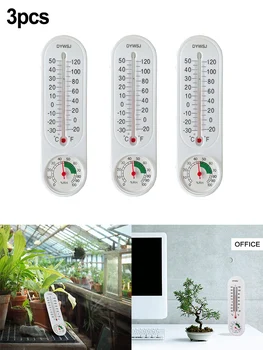 Настенный термометр-гигрометр Для измерения температуры в помещении, на открытом воздухе, в саду, в офисе, в теплице, в доме, измеритель влажности