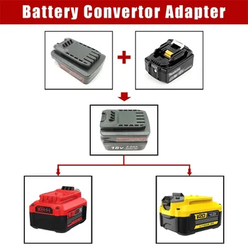 Преобразователь Аккумуляторного адаптера для Makita 18V Li-ion Battery Преобразовать В for CRAFTSMAN 20V для Stanley 18V Li-ion Power Tool Дрель