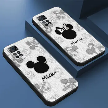 Чехол для Xiaomi Redmi 9A A2 A1 Plus 10 9 K60 K60E K40s K50 Gaming K40 Pro 12C 10C 10A 9C 12 9T Disney Mickey Minnie Чехол