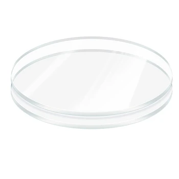 2 Части круглого листа оргстекла толщиной 6 мм, Прозрачный акриловый круг, Акриловый диск для торта, Акриловый лист, акриловый Фон