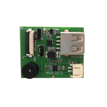 HDL662K USB-последовательная плата USB-T5L для экрана COF 10PIN FCC-1.0 мм интерфейс с драйвером динамика