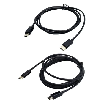 Универсальный зарядный кабель от USB Type C до Mini 5Pin для питания ваших устройств T21A