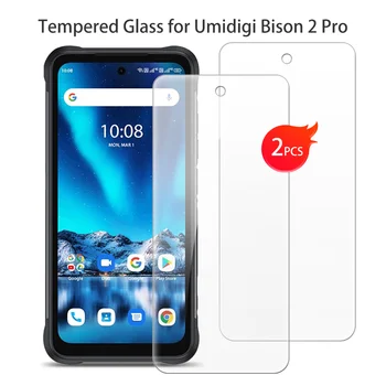 Для Umidigi Bison 2 Pro Защитная пленка из закаленного стекла на Umidigi Bison 2 с 6,5-дюймовым экраном, защитная пленка для смартфона