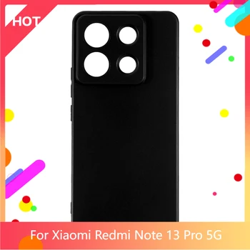 Чехол Redmi Note 13 Pro 5G Матовая Мягкая Силиконовая Задняя Крышка TPU Для Xiaomi Redmi Note 13 Pro 5G Чехол Для Телефона Slim shockproo