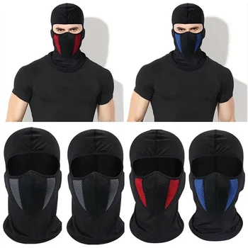 Балаклава, мотоциклетная маска для лица, Ветрозащитная Пылезащитная маска для лица, зимний мотошлем, бандана, капюшон, Лыжный шейный платок