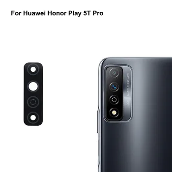 Протестировано Новое для Huawei Honor Play 5T Pro, стеклянная камера заднего вида, объектив play5T Pro, Замена запасных частей