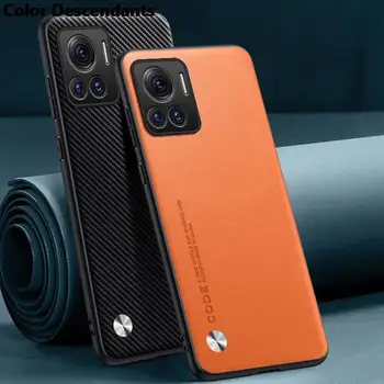 Роскошный чехол из искусственной кожи для Motorola Moto Edge 30 Ultra 30 Fusion Moto S30 X30 Pro 5G чехол силиконовый защитный чехол для телефона Coque