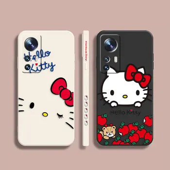 Чехол для телефона Xiaomi 13 12 12T 12S 11 11T 10 10S 9 Pro Ultra Lite Цветной чехол Funda Cqoue Shell Capa Cute H-Hello K-Kitty