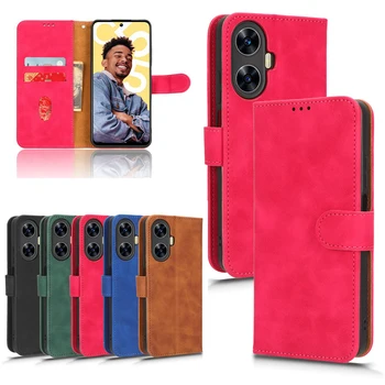 для OPPO Realme C55 Case Cover coque Флип-кошелек Чехлы Для мобильных телефонов Чехлы Сумки Sunjolly для OPPO Realme C55 Cases