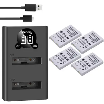 EN-EL5 ENEL5 Батарея + Светодиодный Двойной USB Зарядное Устройство для Nikon Coolpix 3700 4200 200 P80 P90 P100 P510 P520 P530 P5000 P5100