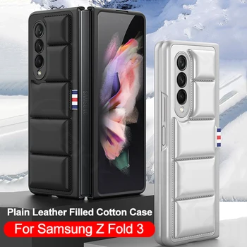 Оригинальный чехол GKK Для Samsung Galaxy Z Fold 3 Чехол 5G Зимний Пуховик С защитой От Фугу Жесткий чехол Для телефона Samsung Z Fold 3