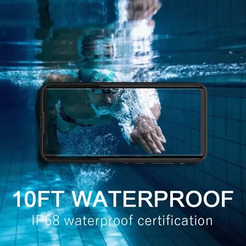 IP68 Плавание Бег Спорт На открытом Воздухе Водонепроницаемый Redpepper Для Samsung Galaxy S20 Ultra Case 3m Дайвинг Мин Серфинг Жесткий ПК + tpu Чехол