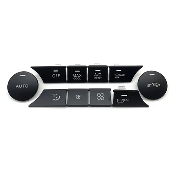 Стильная Кнопка Включения Климат-Контроля A/C для Mercedes C GLK C204 W204 D Type Очаровательный Роскошный Дизайн Идеальная Посадка