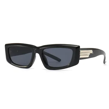 2023 Современная Индивидуальность Неправильные Овальные Крутые Солнцезащитные очки Мода Мужчины Женщины Ретро Роскошный Дизайн Солнцезащитные Очки Oculos De Sol UV400