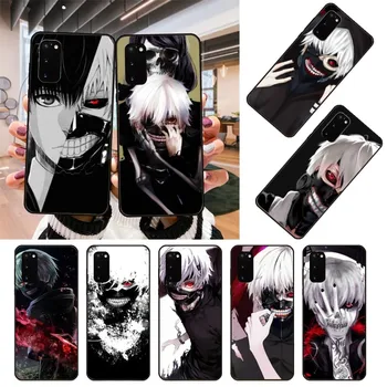 Аниме Tokyo Ghouls Terror Horror Чехол Для Телефона Samsung Galaxy S6 S7 S8 S9 S10 S21 S22 Plus Ультра Мягкий Черный Чехол Для Телефона