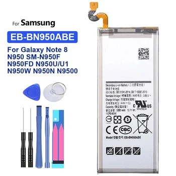 Аккумулятор EB-BN950ABE 3300 мАч Для Samsung Galaxy Note 8 Note8 N950 SM-N950F N950FD N950U/U1 N950W N950N N9500 Bateria