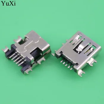 YuXi 10шт G36Y Mini USB 5pin гнездовой разъем 4 фута для задней зарядки интерфейса передачи данных мобильного телефона