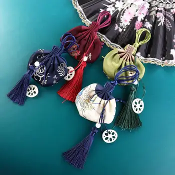Подвеска, карман на шнурке, детская сумка для благословения, ручная кладь, мешочек в китайском стиле, карман из ткани Хань, сумка для хранения ювелирных изделий