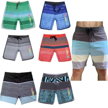 Новые летние мужские водонепроницаемые пляжные шорты Phantom, бермуды, пляжные шорты, шорты для плавания, быстросохнущая Повседневная одежда для дайвинга и серфинга, а также купальники
