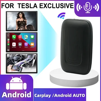Carplay Dongle Беспроводной Carplay Types-C Ai Box Android Auto 2Gb Ddr3X + 8Gb Emmc Wifi 5G Приложение синхронизации для автомобилей Tesla Model 3 Y X S