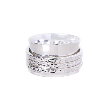 Базовое вращающееся кольцо ручной работы, модное вращающееся кольцо для женщин