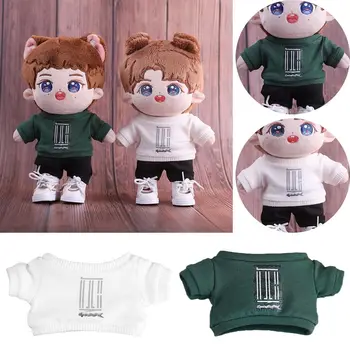 Высококачественная одежда для куклы Idol, Игрушки, аксессуары, мини-одежда для куклы 20 см, мини-футболка для куклы 20 см, комбинезон для куклы