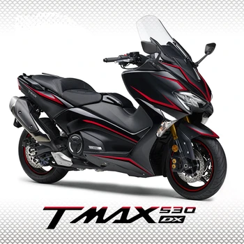 Наклейка на обтекатель кузова мотоцикла, наклейки, Защитная наклейка для YAMAHA TMAX530 dx sx 2017