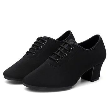 Новые туфли для латиноамериканских танцев, обувь для танцев танго для девочек, Женская обувь для сальсы, Современные туфли для бальных танцев, Оксфордские туфли для учителей, кроссовки 3,5 / 5 см