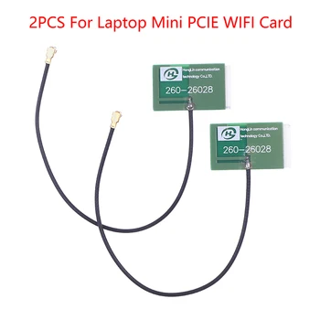 2x Внутренняя WIFI Антенна IPEX для Mini PCIE WIFI Карты для Компьютера Ноутбук Компьютерная Сеть
