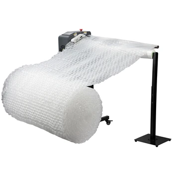 Машина для упаковки пленки на воздушной подушке шириной 100 см в пузырчатую рулонную пленку с намоточным столом