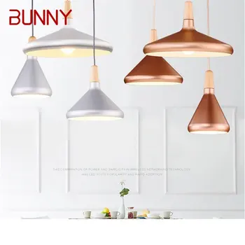 Подвесные светильники BUNNY Nordic Современные простые светодиодные светильники для домашней Декоративной столовой