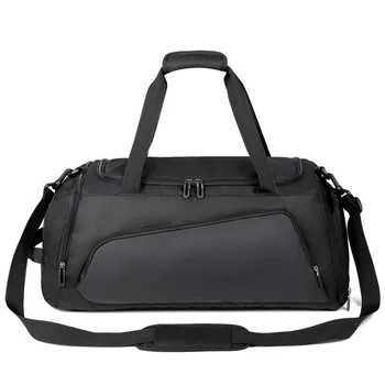Дорожная сумка Мужская сумка-тоут, спортивная сумка большой емкости, водонепроницаемая сумка для короткой поездки, рюкзак через плечо, сумка через плечо