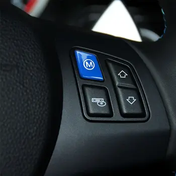 Кнопка M на рулевом колесе автомобиля для 3 серий E90 E91 E92 E93 2007-2013 Прочные аксессуары для установки на место Прямая поставка